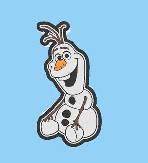 Frozen Olaf Lightbox 