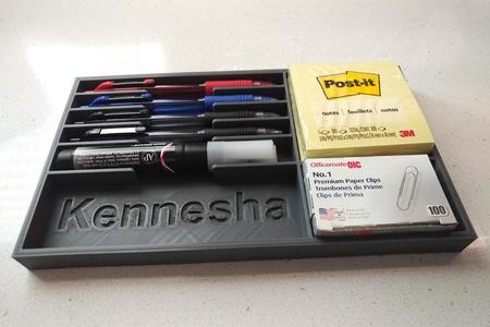 Office Supply Organizing Tray