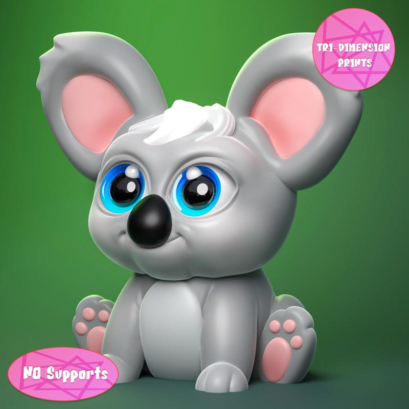 CUTE KOALA (NO SUPPORTS)