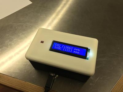 Air Quality Monitor Display
