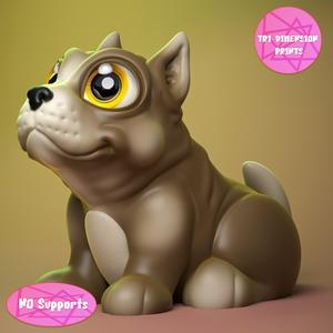 Cute Pitbull Terrier (NO SUPPORTS)