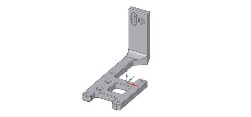 Voron 2.4 Biqu h2o extruder mount