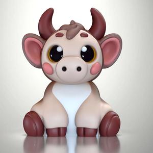 Cute cow toy