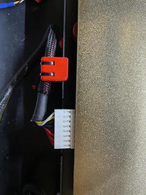 Qidi Heat Bed Cable Support