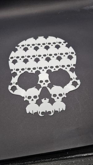 skull of skulls Halloween wall art