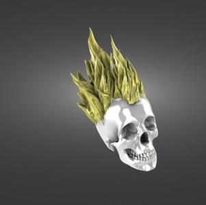 Ghost Rider Keychain