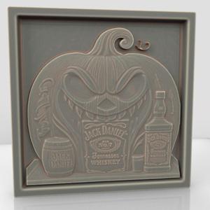 Jack Daniels Skull Decor - 4