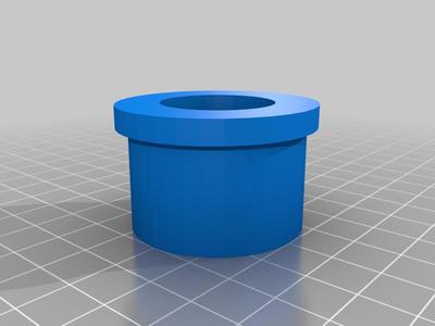 Umbrella Stand Adapter - 50 mm to 40 mm reduction piece // Adapter für Schirmständer, Verjüngung von 50mm auf 40mm