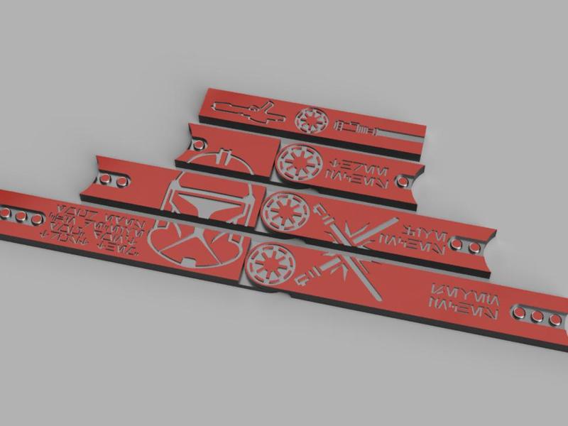 Star Wars Legion Movement tools - Republic themed