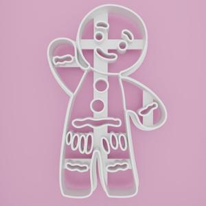 Gingerbread man 2 Cookie cutter