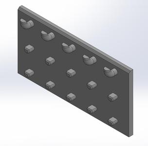 Peg Board Attachment Backplates