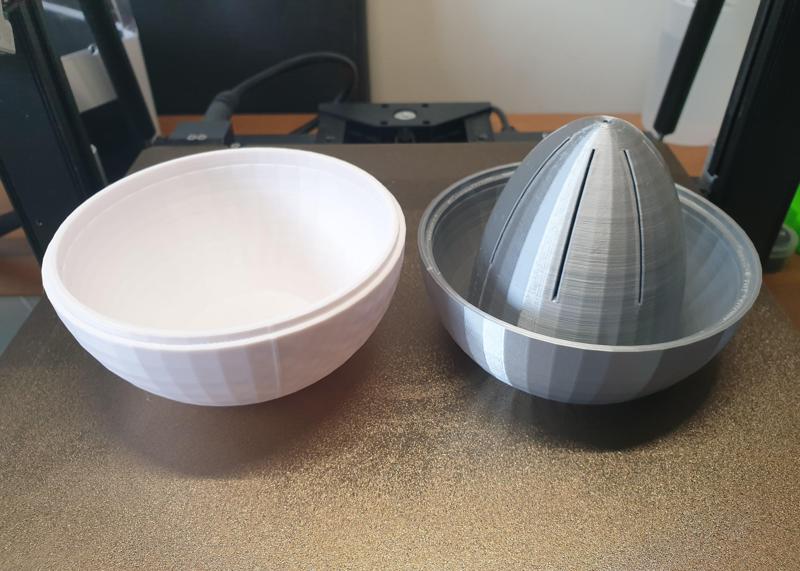Easy Print No Supports Modern Self Watering and Draining Plant Pot Planter