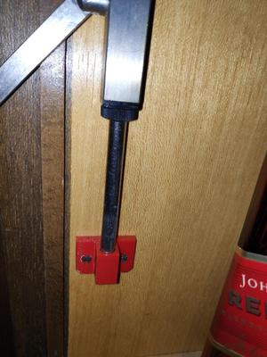 Flap stay cabinet door piece