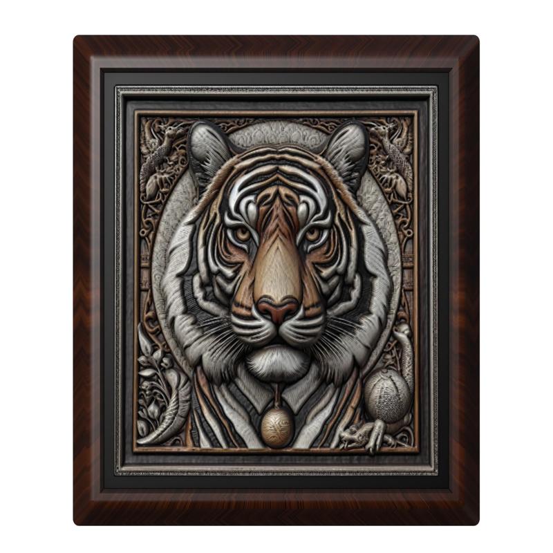 Tiger animal wall art relief wall decor
