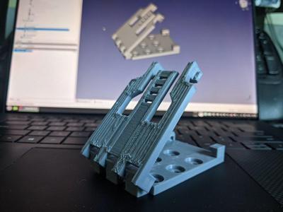 PipClip: print-in-place knife/holster belt attachment