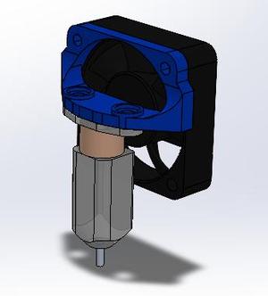 BLTouch Adapter for Hydra - TECDIA nozzle