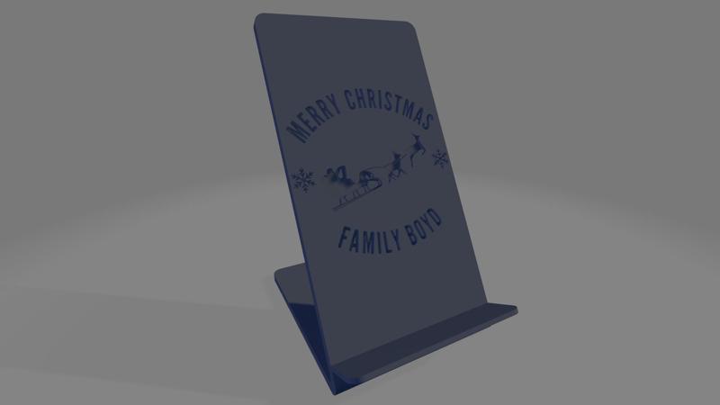Boyd Family Christmas Phone Stand – The Perfect Holiday Gift!