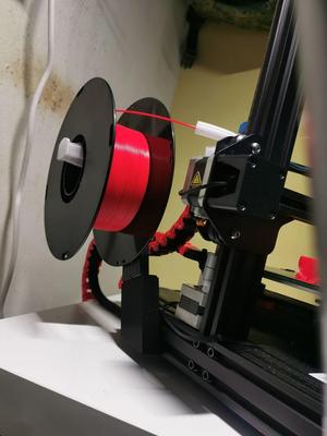 Compact Ender 3 Rear Side Mount Spoolholder