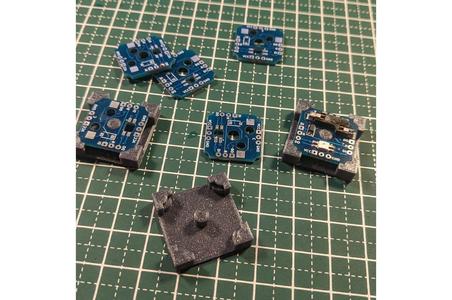 Keyboard Switch Biscuit PCB mount