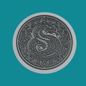 Snake Print Model