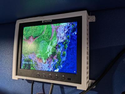 Eyoyo 8 inch 4:3 ips display wall mount