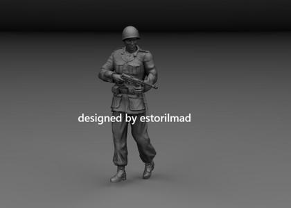 WW2 ITALIAN SOLDIER FOLGORE IN ALAMEIN