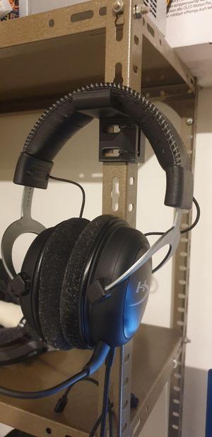Headset Mount for Heavy Duty Adjustable Shelves