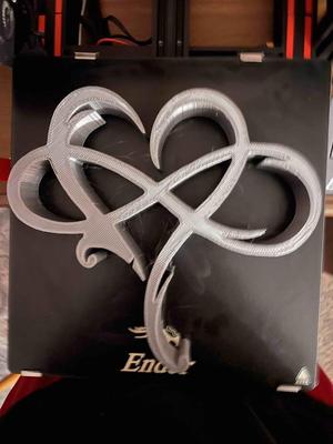 Infinity Heart Wall Art