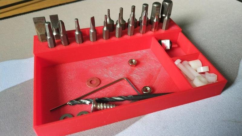 Hex Bit holder and tray