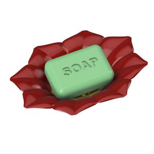 "FLOWER" soap dish