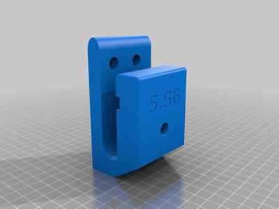 AR-15 Mag Wall Mount "5.56"