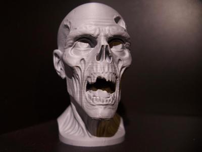 Realistic Zombie Bust – Horror/Halloween