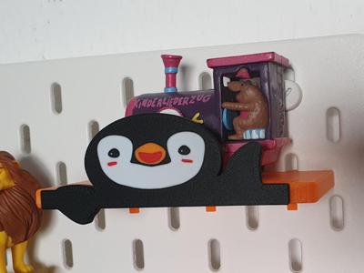 Tonie Shelf for Skadis Panel Penguin