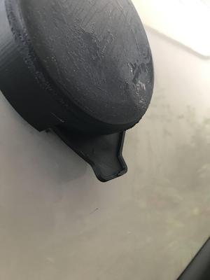 Truma cache + évacuation condensation