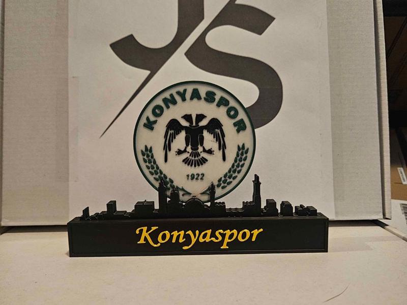 Super lig Konyaspor with skyline display