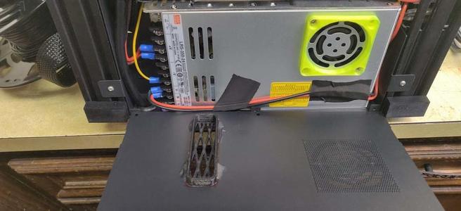 CR6 se fan spacer and vent.