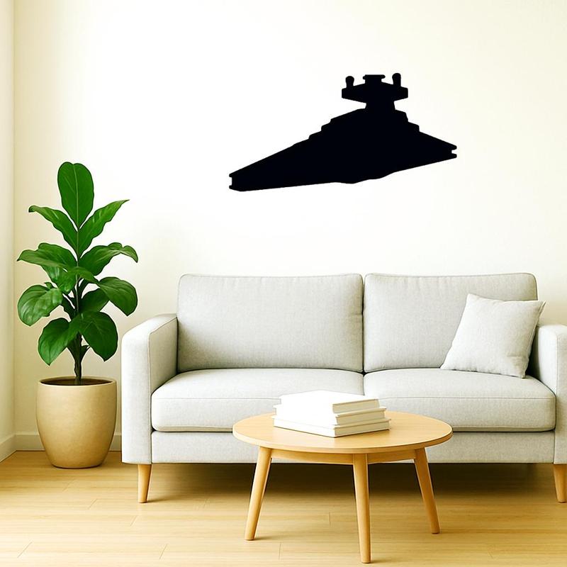 star wars spaceship wall decoration