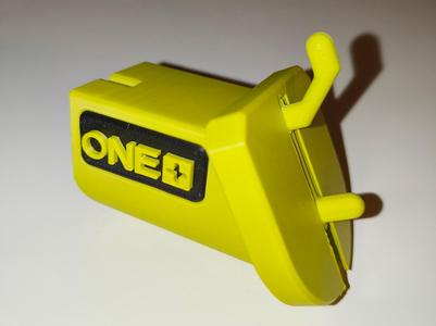 RYOBI Battery Holder v4.0 - Sy's PegLock version