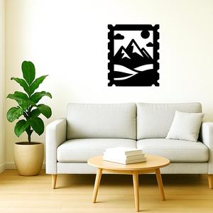 stamp wall decoration