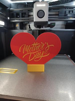 Mothers day heart