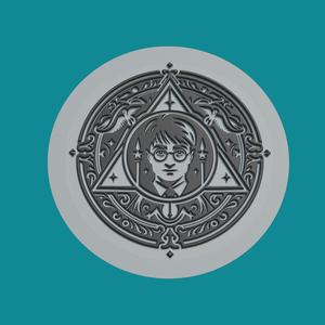 Harry Potter Print Model Harry Potter Medallion Harry Potter Wall Decor