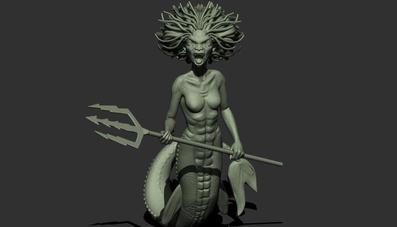 Mermaid Merperson from Harry Potter TriWizard tournament.