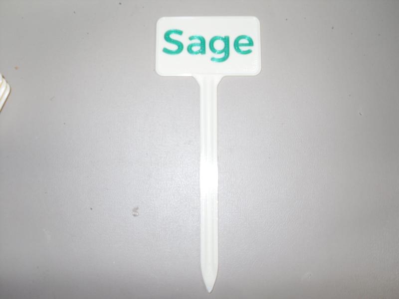 Plant Label Sage