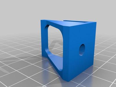 AM8 - Vertical mount for LCD Screen Full Graphic 128x64