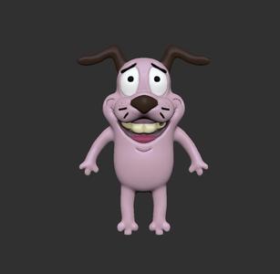 courage The cowardly Dog cartoon