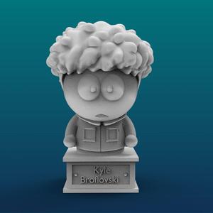 Kyle Broflovski Cartoon Figure Print – 3D Printer