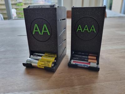 Improved Battery Dispensers with Thumb Slot