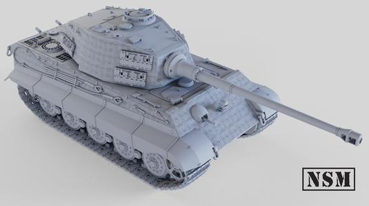 Tiger 2 - Zimmerit