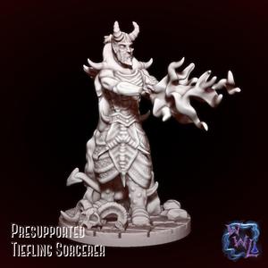 Tiefling Sorcerer  |  Presupported