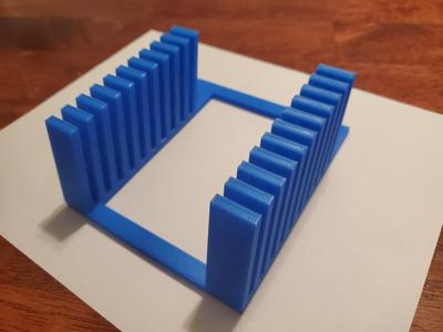 Simple 10-slot Build Plate Stand